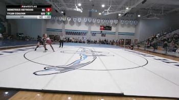 190 lbs 2nd Wrestleback (16 Team) - Demetrius Heywood, Hillgrove vs Tyler Coulter, North Forsyth