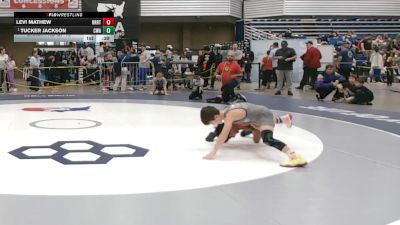 67 lbs Champ. Rd Of 16 - Tucker Jackson, Contenders Wrestling Academy vs Levi Mathew, Dragon RTC