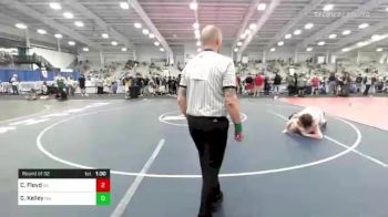 220 lbs Round Of 32 - Carson Floyd, NC vs Cooper Kelley, NH