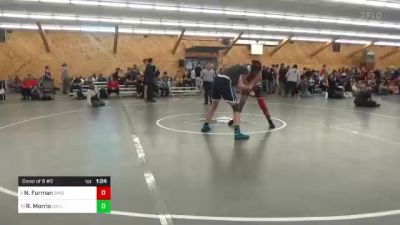 189 lbs Consi Of 8 #2 - Nate Furman, Binghamton vs Ryan Morris, Dallas