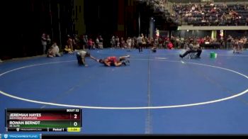 110 lbs Quarterfinal - Jeremiah Hayes, Backyard Braawlers vs Rowan Berndt, DC Elite