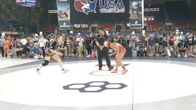 115 lbs Cons. Sub-rd Of 16 - Maya Alvarado, Florida vs Lennah Monts, Kansas