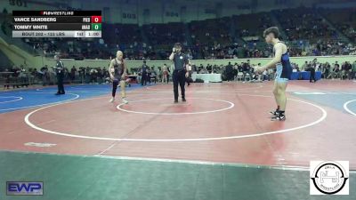 123 lbs Consi Of 8 #1 - Vance Sandberg, Piedmont vs Tommy White, Anadarko