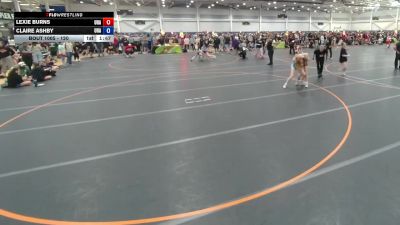 120 lbs Champ. Round 1 - Claire Ashby, Unattached vs Lexie Burns, Unattached