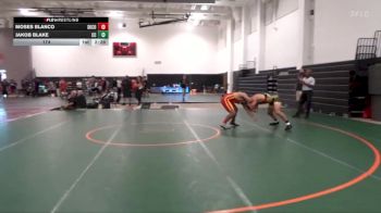 174 lbs Placement Matches (16 Team) - Jakob Blake, Chabot College vs Moses Blanco, Skyline College