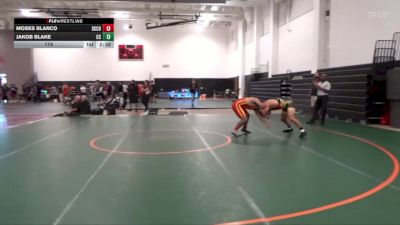 174 lbs Placement Matches (16 Team) - Jakob Blake, Chabot College vs Moses Blanco, Skyline College