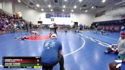 63 lbs Cons. Round 1 - Joseph Coffelt Ii, Eastside United vs Steven Turner, Green River Grapplers