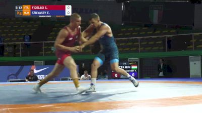 87 kg - Simone Fidelbo, ITA vs Erik Szilvassy, HUN