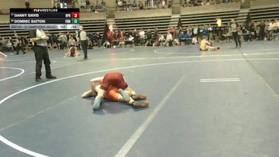 121 Championship Bracket Cons. Round 3 - Danny Davis, New Prague vs Dominic Batton, Farmington