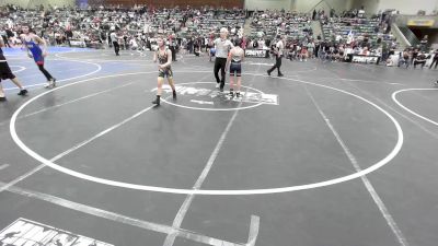 98 lbs Round Of 16 - West Thompson, Yerington Lions WC vs Grant Reynolds, Oroville Rattlers