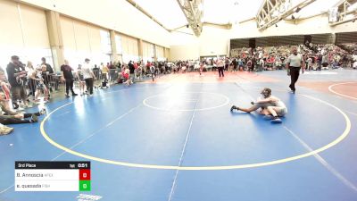 78-M lbs 3rd Place - Benedetto Annoscia, Apex vs Elijah Quesada, Fisheye