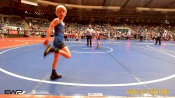58 lbs Round Of 16 - Porter Flanery, Cowboy Wrestling Club vs Fletcher Currier, SlyFox Wrestling Academy
