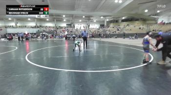 60 lbs Champ. Round 1 - Beckham Steltz, Williamson Co Wrestling Club vs Canaan Rutgerson, Wildcats Wrestling