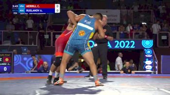 92 kg 1/8 Final - Cody Merrill, United States vs Arsen Ruslanov, Kyrgyzstan