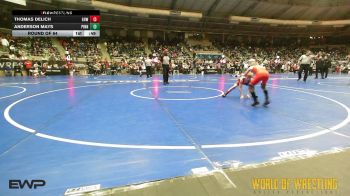 64 lbs Round Of 64 - Thomas Delich, Greater Heights Wrestling vs Anderson Mays, PINnacle