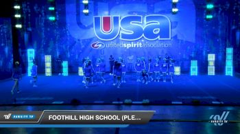 Foothill High School (Pleasanton, CA) [2019 Large Varsity Show Cheer Intermediate (17-20) Day 1] 2019 USA Spirit Nationals