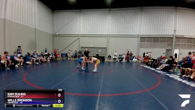 160 lbs Placement Matches (8 Team) - Sam Duling, Kansas Red vs Wills Bronson, Tennessee