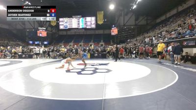 113 lbs Champ. Rd Of 256 - Anderson Osgood, Iowa vs Jayden Martinez, Massachusetts