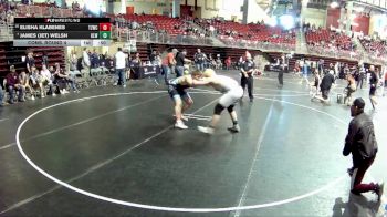 195 lbs Cons. Round 4 - Elisha Klabenes, Team Zapas Wrestling Club vs James (Jet) Welsh, O`Neill Leprechaun Wrestling
