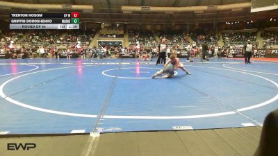 80 lbs Round Of 64 - Trenton Hosom, CP Wrestling vs Griffin Doroshenko, Mat Assassins
