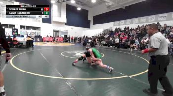 125 lbs Cons. Round 1 - Desiree Muro, Arroyo vs Naima Hagadorn, Thousand Oaks