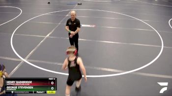 93 lbs Quarterfinal - Henry Bainbridge, Hastings Wrestling Club vs George Stevensen, Minnesota