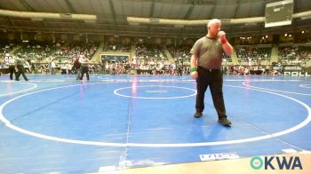 70 lbs Round Of 16 - Isaac Emerald, Jenks Trojan Wrestling Club vs Knight Johnson, Bridge Creek Youth Wrestling