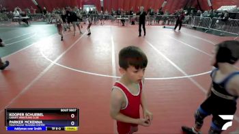 59 lbs Round 1 - Kooper Schuebel, Cadott Wrestling Club vs Parker McKenna, Team Nazar Training Center