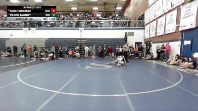 95 lbs Cons. Round 2 - Elijah Nebeker, 208 Badgers Wrestling Club vs Paxon Talbott, Middleton Wrestling Club