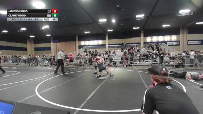 165 lbs Consi Of 32 #2 - Jameson King, Elite Force WC vs Clark Wood, Legends Of Gold LV