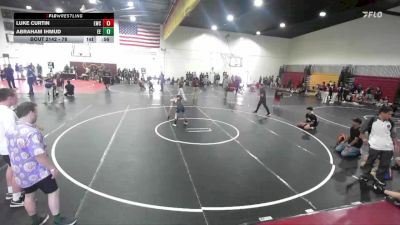 78 lbs Round 2 - Abraham Ihmud, Eastvale Elite vs Luke Curtin, Legacy Wrestling Center
