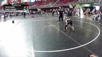 73 lbs 5th Place Match - Maddy Parrish, Westside Wrestling Club vs Taylin Tobias, Broken Bow Wrestling Club