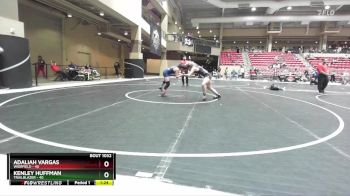 119 lbs Cons. Round 1 - Kenley Huffman, Trailblazer vs Adaliah Vargas, Widefield