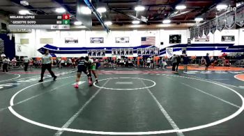 145 lbs 7th Place Match - Melanie Lopez, Arroyo vs Gesette Soto, Monrovia
