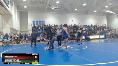 165 lbs Champ. Round 1 - Leekias Nunley, Starkville High School vs Liam Coffey, St. Andrew`s Episcopal School