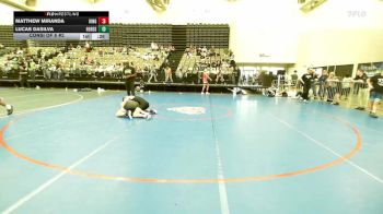 140-I lbs Consi Of 8 #2 - Matthew Miranda, Kingsway vs Lucas DaSilva, Iron Horse