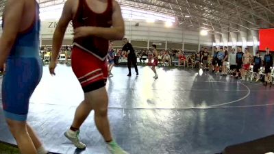 88 lbs Grayson Schroeder, Minnesota Blue vs Colton Perry, Oklahoma Outlaws Blue