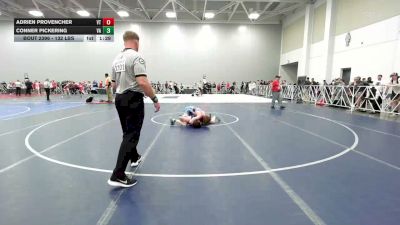 132 lbs Round Of 64 - Adrien Provencher, VT vs Conner Pickering, VA