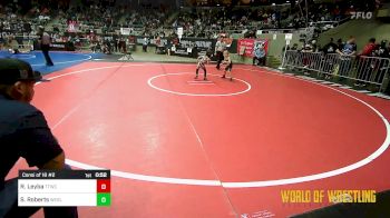 40 lbs Consi Of 16 #2 - Ronnie Leyba, Team Tulsa Wrestling Club vs Sailor Roberts, Wesley Wrestling Club