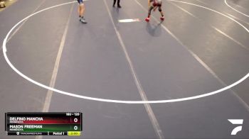 120 lbs Champ. Round 1 - Mason Freeman, Minnesota vs Delfino Mancha, Minnesota