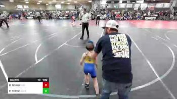 52 lbs Rr Rnd 2 - Ben Gomez, Gering WC vs Parker French, Bear Cave