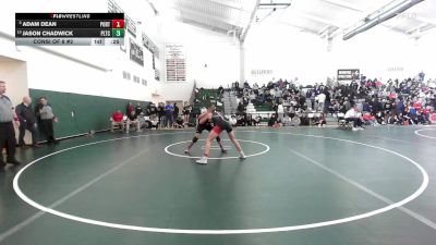 132 lbs Consi Of 8 #2 - Adam Dean, Portland/Cromwell vs Jason Chadwick, Platt Tech