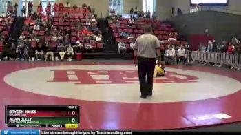 120 lbs 5th Place Match - Adam Jolly, Chattanooga Christian vs Brycen Jones, Goodpasture