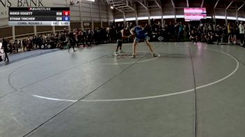 150 lbs Cons. Round 2 - Rider Eggett, Utah vs Ethan Tincher, Utah