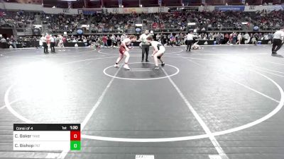 218 lbs Consi Of 4 - Chase Baker, Takedown Express Wrestling Club vs Collin Bishop, Florida National Team