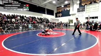 138 lbs Champ. Round 1 - Zaydrein Hernandez, St. John Bosco vs Victor Feuerman, Valencia/Valencia
