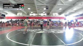 Boys 217 lbs Champ. Round 1 - Miguel Gomez, Paradise Boys vs Kingston Coates, Foothill Boys