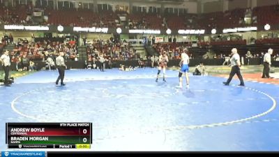 152 lbs 9th Place Match - Andrew Boyle, Centennial vs Braden Morgan, Nampa