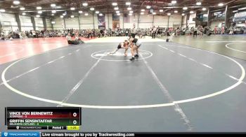 72 lbs Rd# 2 10:30am Friday - Griffin Sensintaffar, Oklahoma Outlaws vs Vince Von Bernewitz, Scorpions