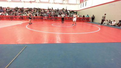 190 lbs Quarterfinal - Ahmed Elkadri, Hampden Charter East vs Michael Toppan, Gloucester